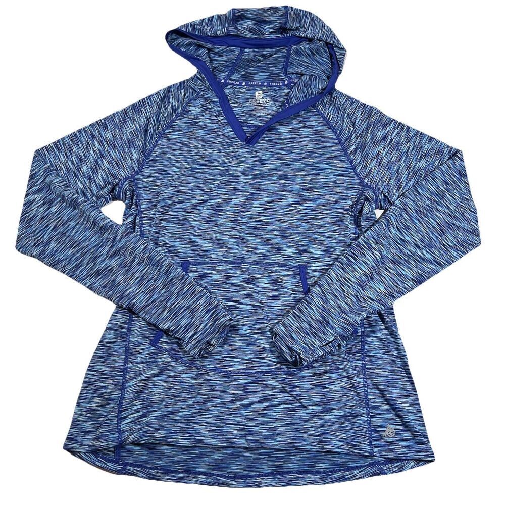Free2B by Free Country Athletic Hoodie Performance Pullover Athleisure Women's M
